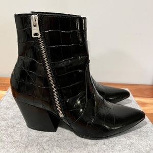 AllSaints Aster Croco Boots